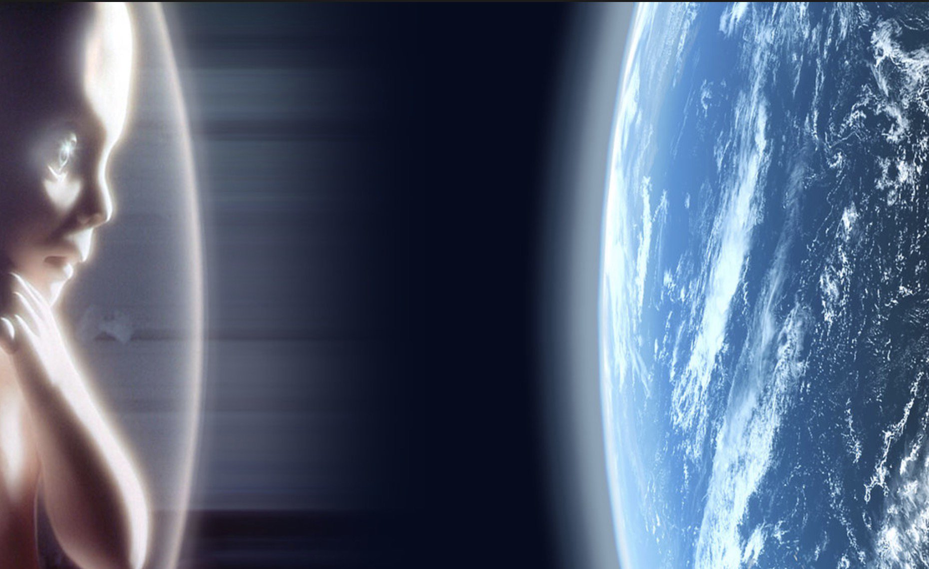 Space Odyssey Kubrick baby earth