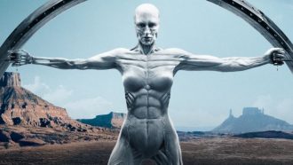 Westworld statue serie